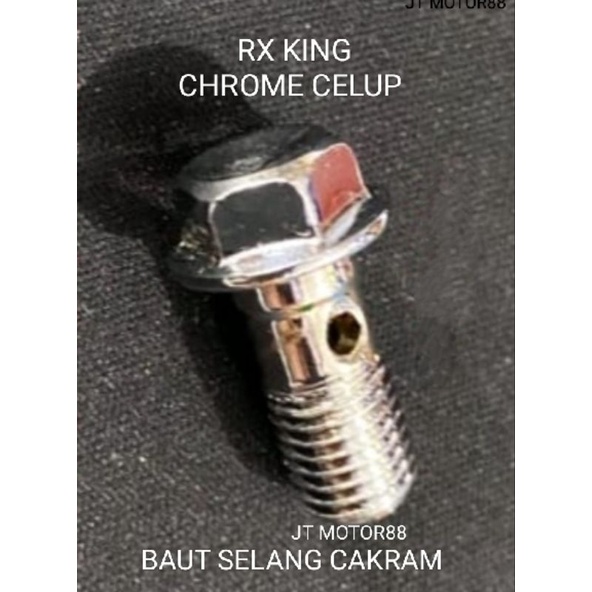 BAUT SELANG CAKRAM RX KING CHROME CELUP