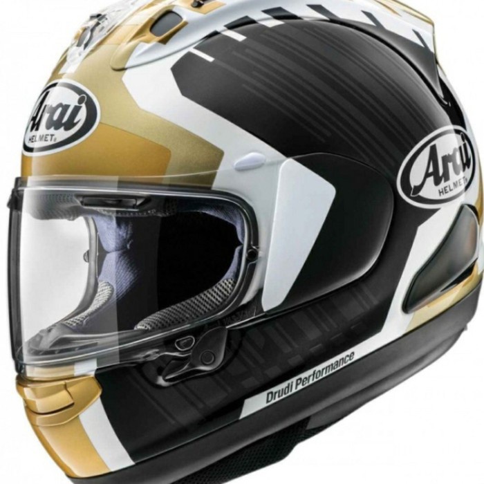 [New Ori] Arai Rx7X Jonathan Rea Gold  Helm Full Face  Arai Ori Bisa Gojek