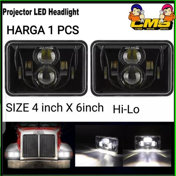 [Baru] Lamp Daymaker Headlamp Persegi . Led Headlamp Kotak Terang. Lampu Terbatas