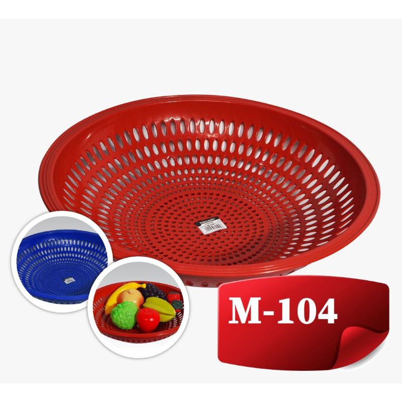 (INSTANT) WAKUL BUAH PLASTIK SERBAGUNA UKURAN LUMAYAN BESAR / BAKUL BUAH / KERANJANG BUAH