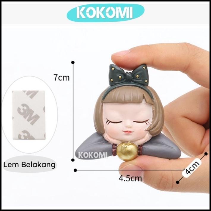 

BEST DEAL KOKOMI CUTE DOLL PRINCESS PREMIUM FRAME SAKLAR 3D BAHAN RESIN STIKER 3 !!!!!
