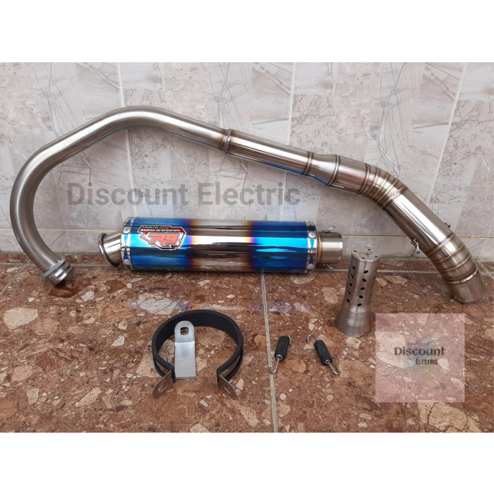 ✨Termurah R9 Knalpot Motor New Mugello Honda Cb150R Lama Original Bisa Sameday