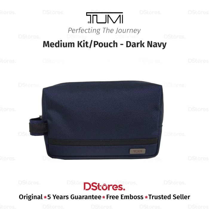 ✨Sale Tumi Medium Kit Dark Navy Bisa Gojek