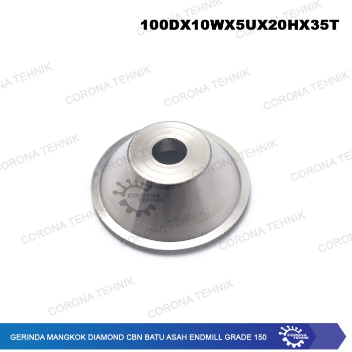 Gerinda Mangkok Diamond CBN Batu Asah Endmill Grade 150 star