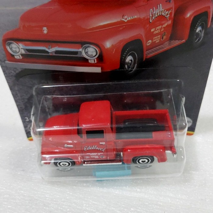 FLASH SALE MATCHBOX 1956 FORD F 100 PICKUP EDELBROCK TERLARIS