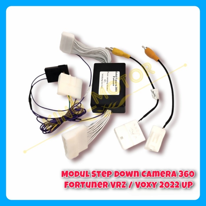 Modul Step Down Kamera / Camera 360 Fortuner VRZ / Vozy 2022 UP best