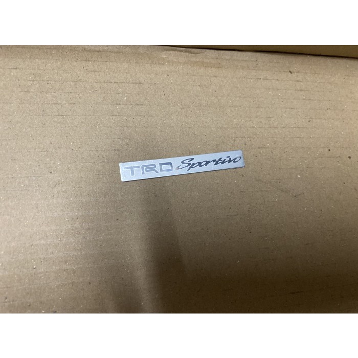 Emblem TRD sportivo lips spoiler Toyota Rush Fortuner Innova Yaris best