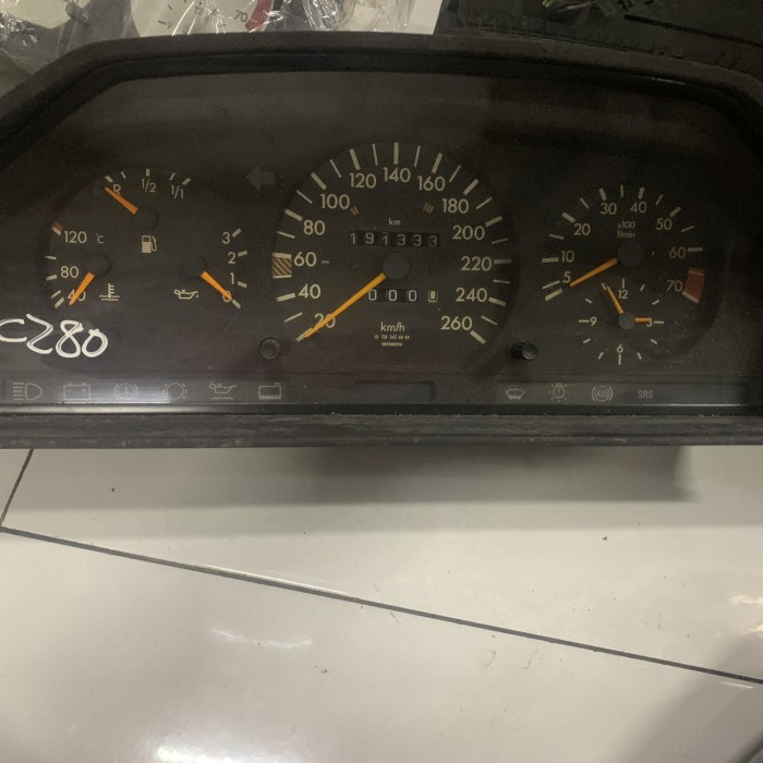 Speedometer W124 Mercedes benz spedometer second copotan best