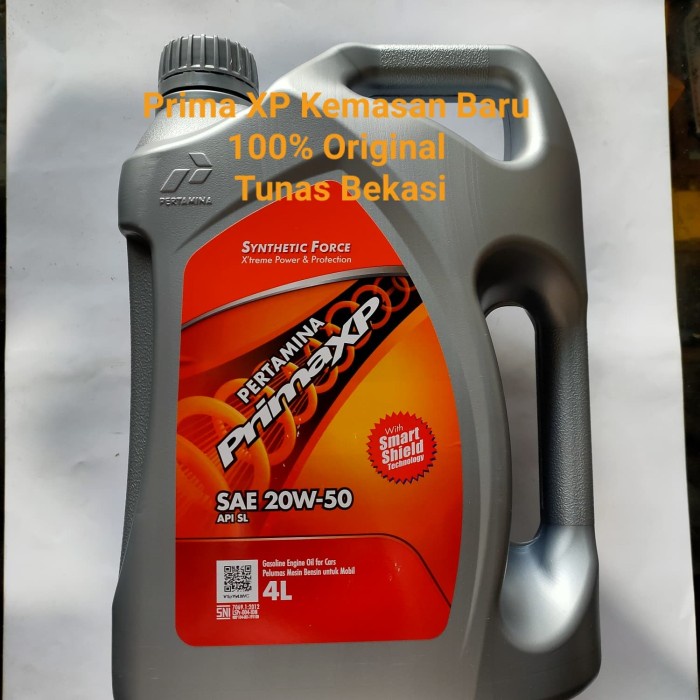 Oli Mesin Mesran Prima XP ukuran Galon 4L best