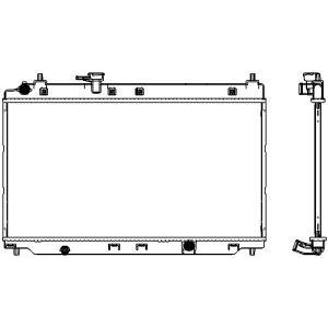 Radiator Honda City Idsi Manual th 2003-2007-ADR best