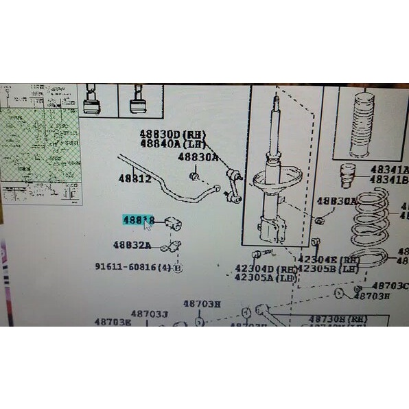 Karet Stabil Belakang Corolla Great Corolla Allnew Absolute best