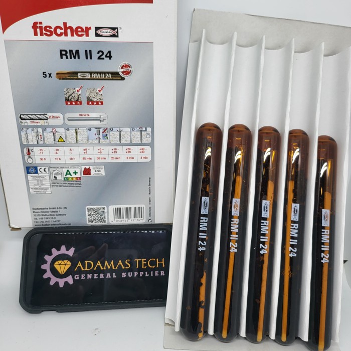 

Fischer Rm Ii M24 Chemical Anchor Lem Angkur Capsule Kapsul Adhesive