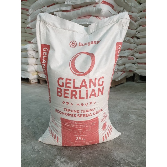 

Harga!! BERLIAN Tepung Terigu Ekonomis Serba a 25 KG