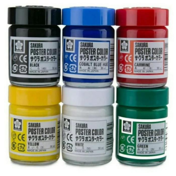 

Promo Sakura Poster Colors 30Ml Set 6