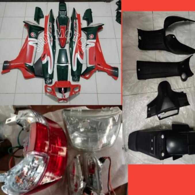Body set bodi f1zr fizr fiz r Caltex hijau