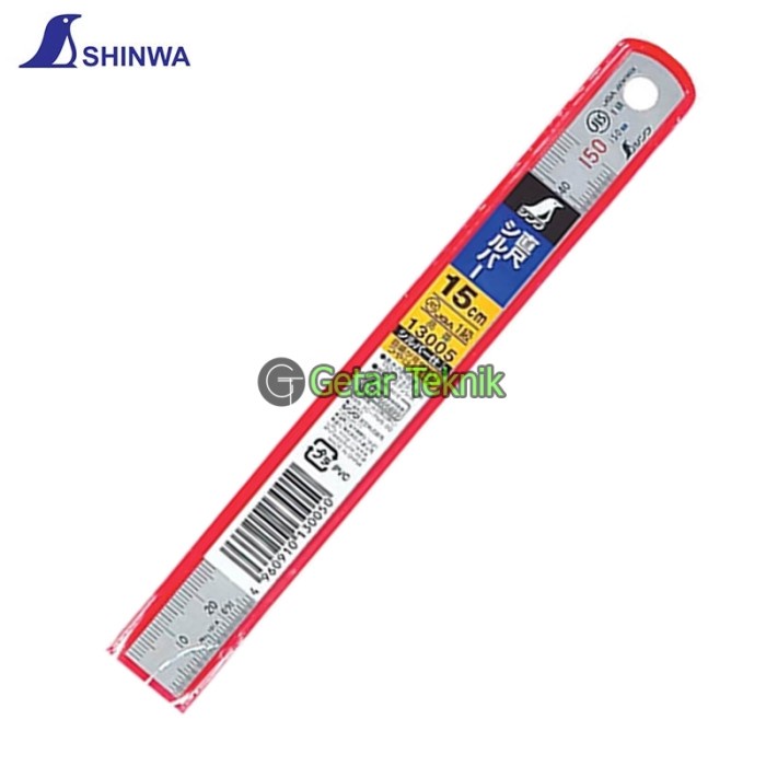 

Promo Penggaris Besi Shinwa 13005 Straight Scale Silver 150Mm