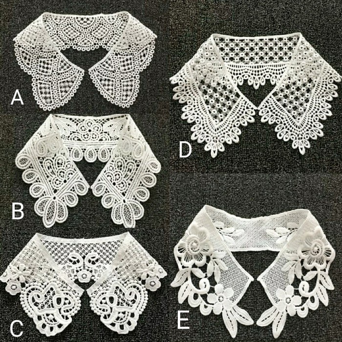 Promo Renda Bordir Kerah, Bordir Kerah, Aplikasi Kerah