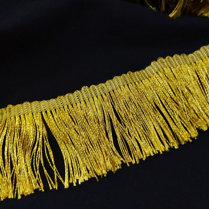 Promo Renda Bordir Renda Sisir Emas