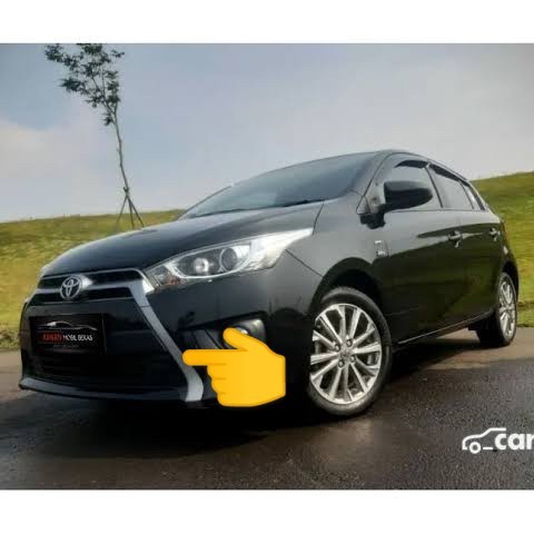 Lis List Grill Grille Bumper bemper depan all new yaris original