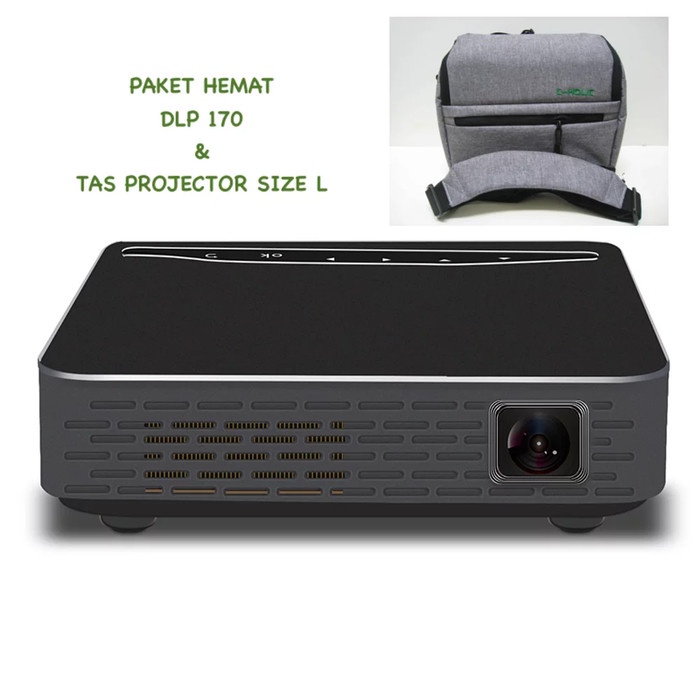 Promo Projector Dlp170 Led Osram Linux Wifi & Tas Projector