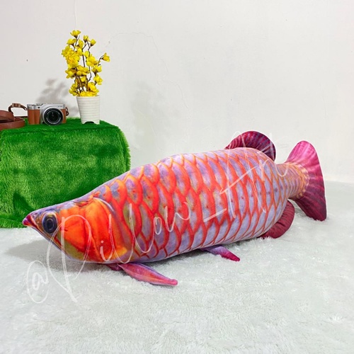 Pillowart - Bantal Boneka Ikan Arwana Size Xl - Art055