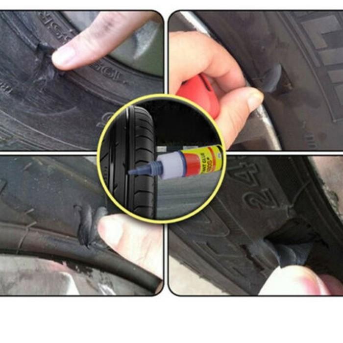480S Lem Karet Super Glue Untuk Perbaikan Ban Mobil / Trk