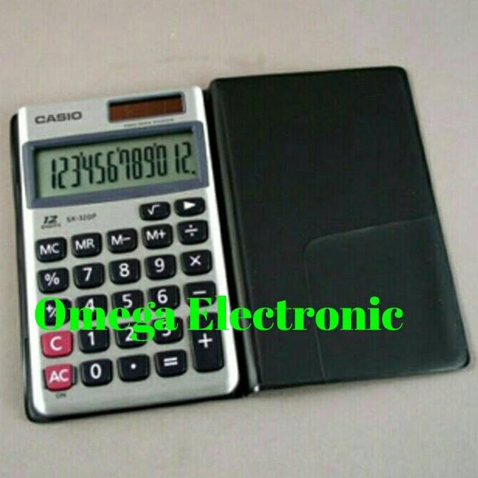 

Casio SX-320P - Kalkulator Kantong Mini Pocket Calculator Dompet