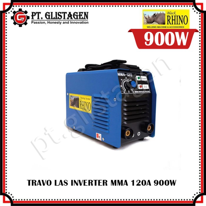 Mesin Las Rhino 120 A / Travo / Trafo Las Inverter Rhino Mma 120A
