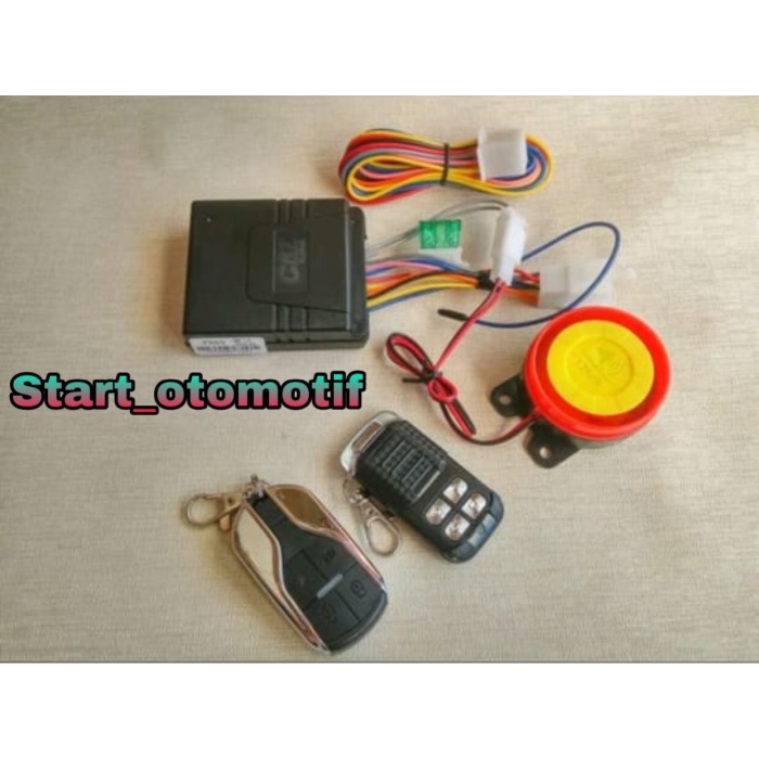 Alarm Motor Cr7 Atau Remot Cr7