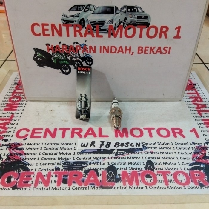 Cod - Busi Bosch Super 4 . Untuk Motor Ninja R/ Rr 2T Made In Germay Kode 030