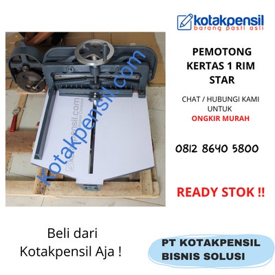 

Promo Pemotong Kertas / Mesin Potong Kertas Star - Kotakpensilcom