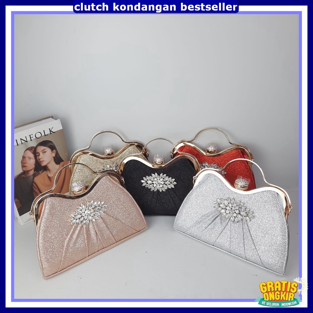 Tas Pesta Mewah Elegan Import Taa Perempuan Kondangan Impor Dompet Anak Remaja Perempuan Tas Kecil W