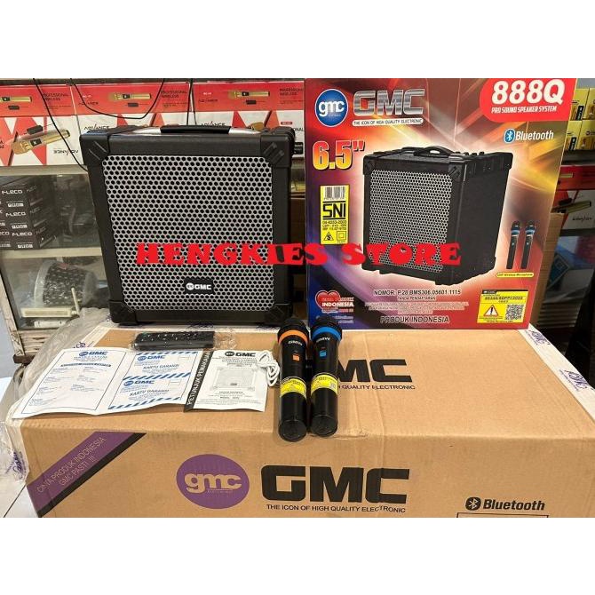 SPEAKER GMC 888Q PORTABLE BLUETOOTH