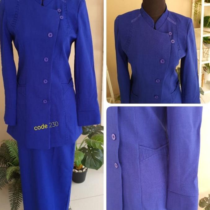 Blazer Kerja Wanita, Jas Wanita, Blazer Formal, Setelan Blazer