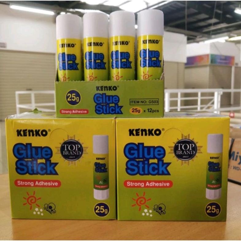 

Kiyos GLUE STIK / LEM STIK KENKO ( 1 pak ) KB003