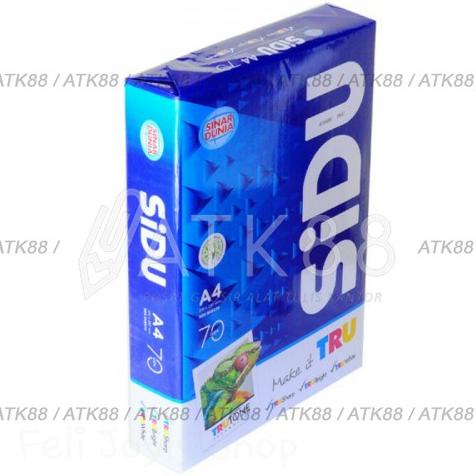 

Baru Kertas HVS A4 75 gsm - Sidu ,.