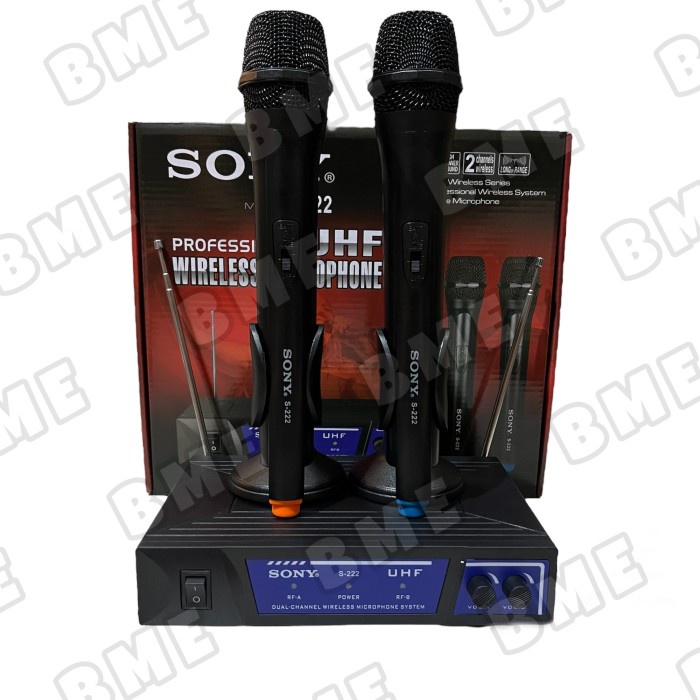 MIC SONY S 222 / MICROPHONE WIRELESS SONY S-222 / MIC SONY S222 UHF