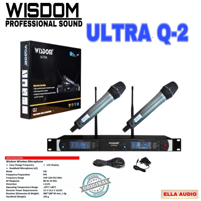 Wisdom Q2 Professional Wireless Microphone