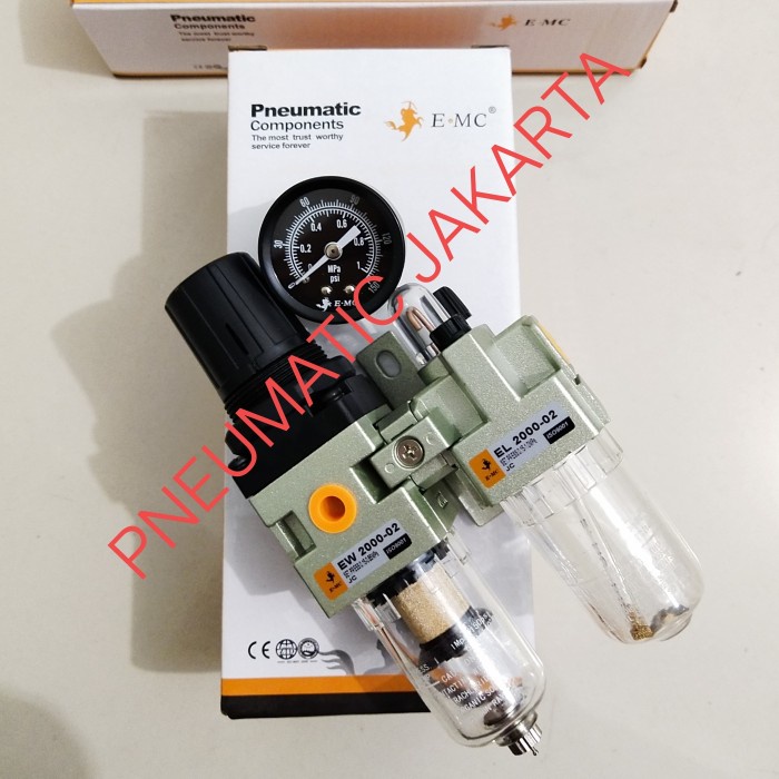 Air Unit FRL EC2010-02 EMC Pneumatic