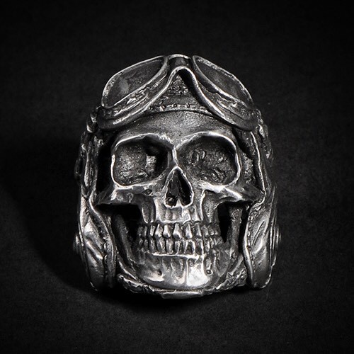 Mei Ringskull / Skullring / Cincin Aeronout Fourspeed Flagofskul