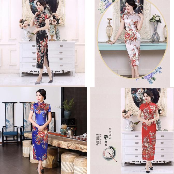 Baju tradisional yukata kimono jepang cina korea wanita cheongsam baru
