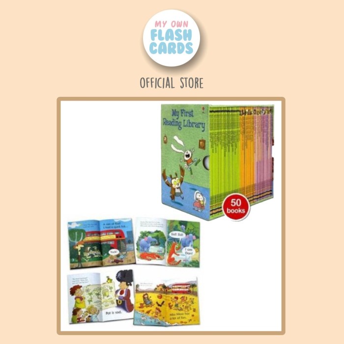 

My First Reading Library - Usborne - Imported Books Children Buku Anak