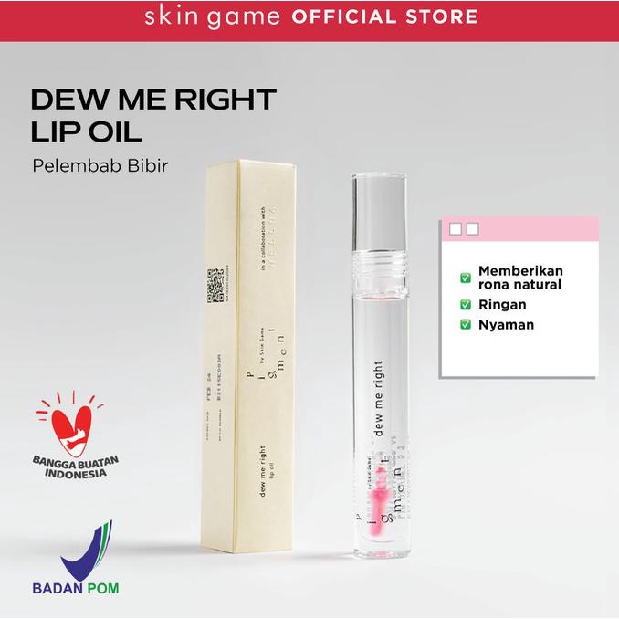 Skin Game Dew Me Right Lip Oil 5 Gr Limited Edition