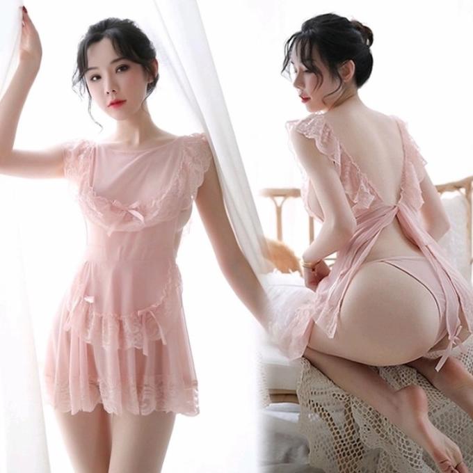 jeso lingeries set cd baju haram hot seragam dinas istri