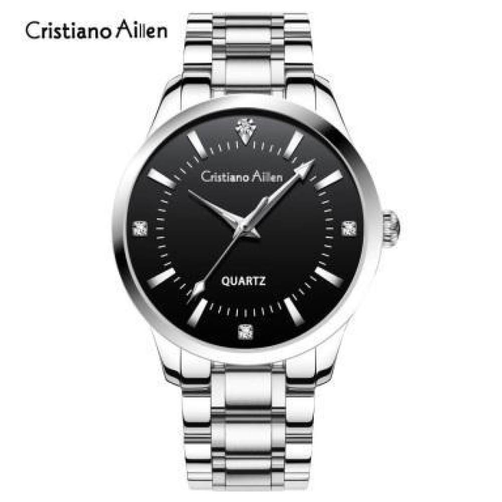 Jam Tangan  Pria Cristiano Aillen CA 0842G Quartz Stainles Steel