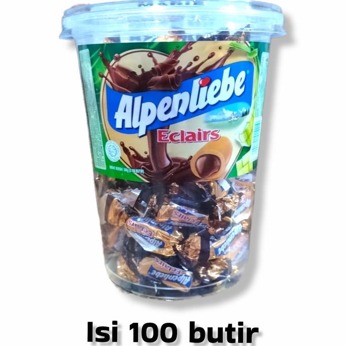 

New Permen Alpenliebe Eclairs Jar Toples (100Pcs) Pengiriman Cepat