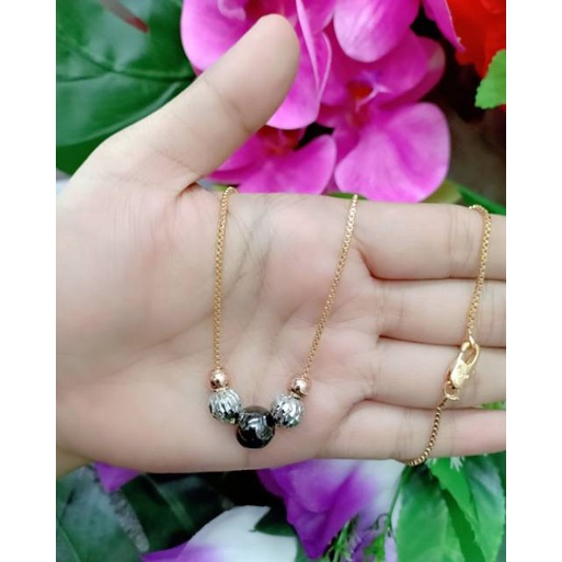 Xuping Kalung Bola hitam