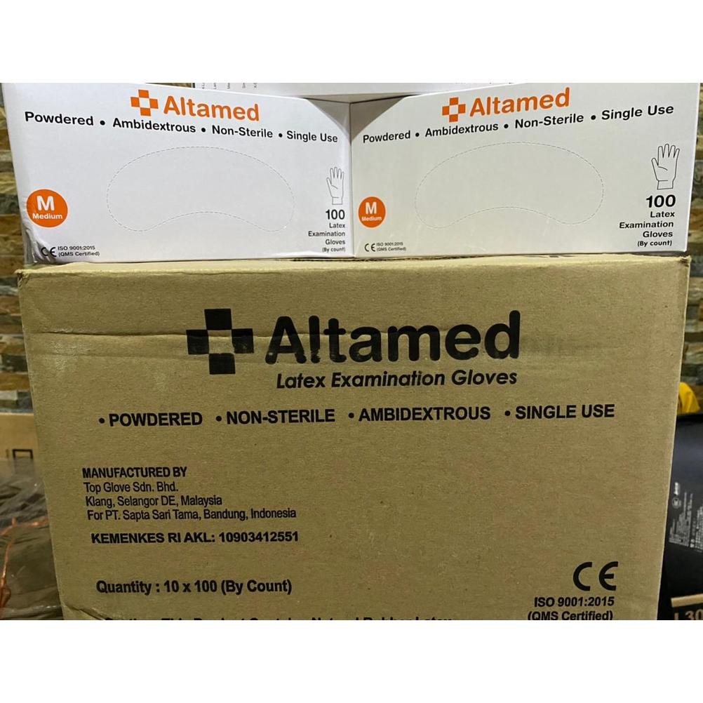 Special - HANDSCOON LATEX ALTAMED SIZE LENGKAP ..