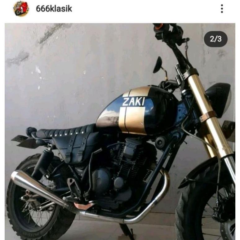 Best tas samping sidebag side bag cover bok box aki motor japstyle bratstyle scrambler custom vintag