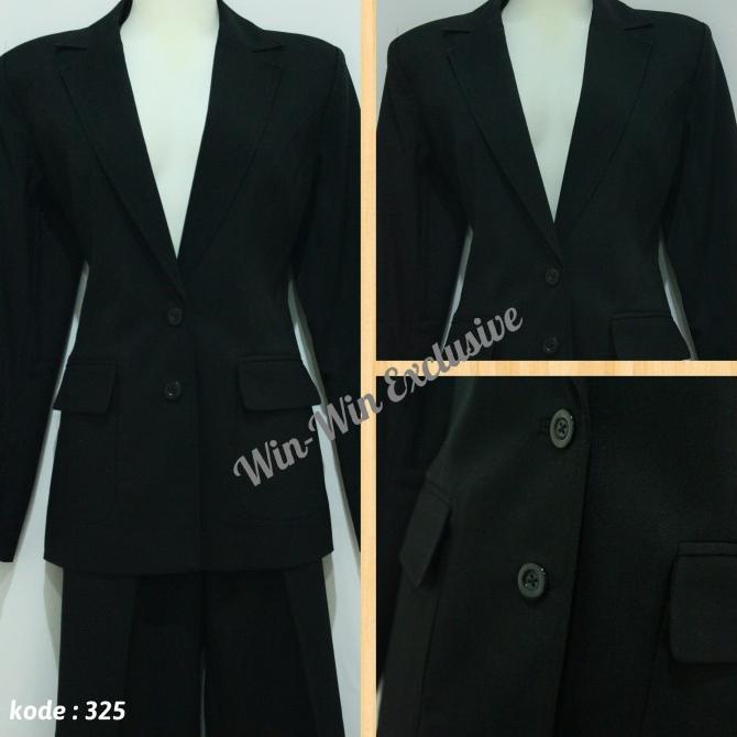 Setelan Blazer Kerja Kantor Wanita